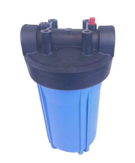 Picture of 4.5" x 10"Blue/Black Sediment Filter Housing & O-ring